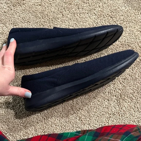 Classic Navy Women's Slip-On Loafers - Picture 5 of 9